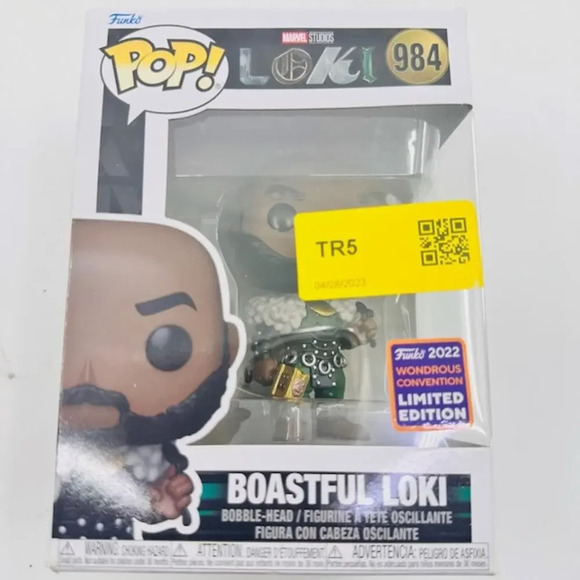 NEW Funko Pop! Marvel Loki - Boastful Loki #984 Vinyl Figure Bobblehead - Picture 3 of 9